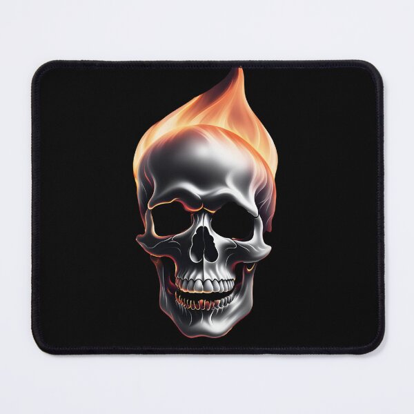 Item preview, Skull on fire designed and sold by Purr95.