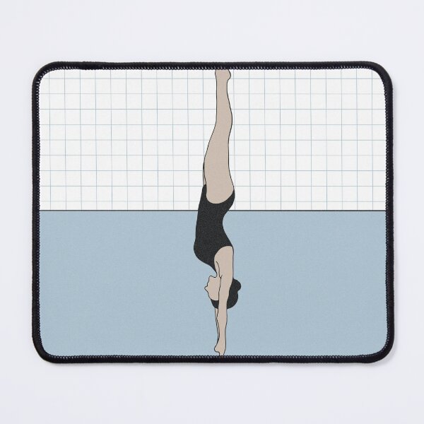 Item preview, Retro swimming woman designed and sold by bigmoments.