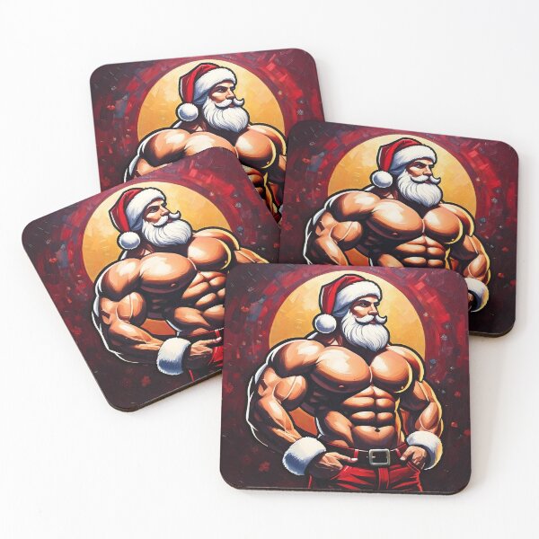Item preview, Modern Sexy Santa Claus designed and sold by ArtFactoryAI.