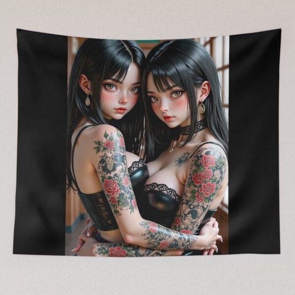 Item preview, Two Amazing Gothic Girls designed and sold by NPC-Trader.