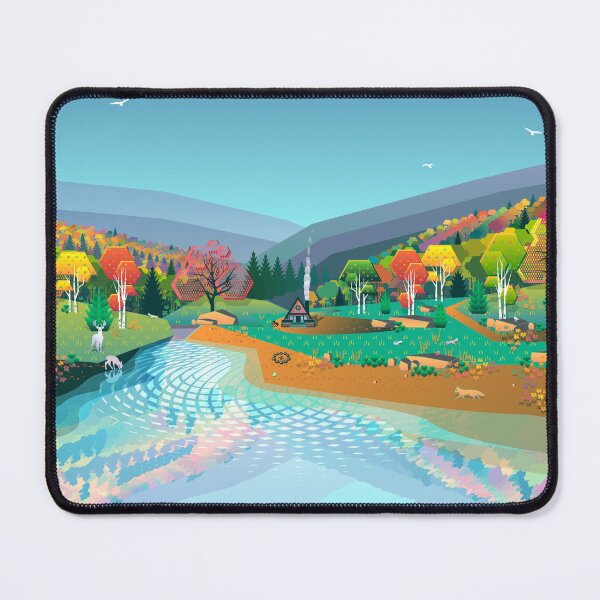 Item preview, WeChalet Fall Landscape designed and sold by WeChalet.