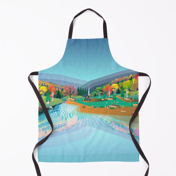 Item preview, WeChalet Fall Landscape designed and sold by WeChalet.