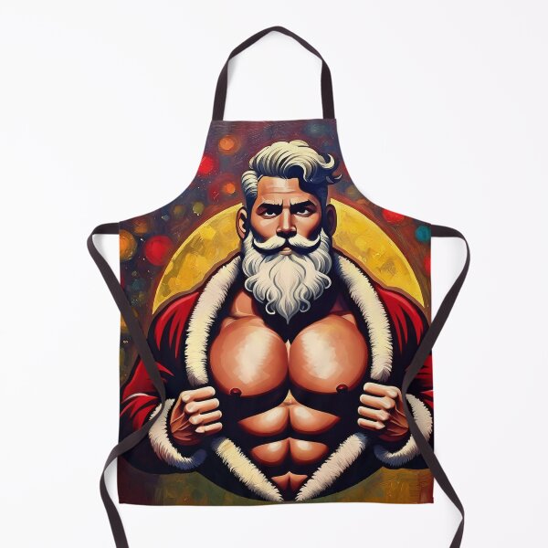 Item preview, Modern Sexy Santa Claus designed and sold by ArtFactoryAI.