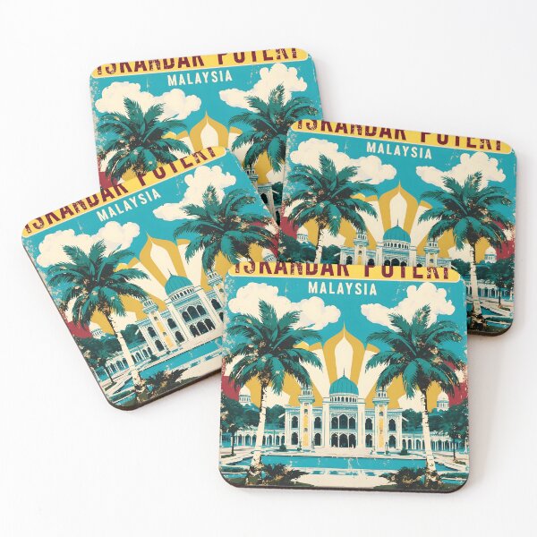Item preview, Iskandar Puteri Malaysia Vintage Travel Tourism designed and sold by TravelersGems.