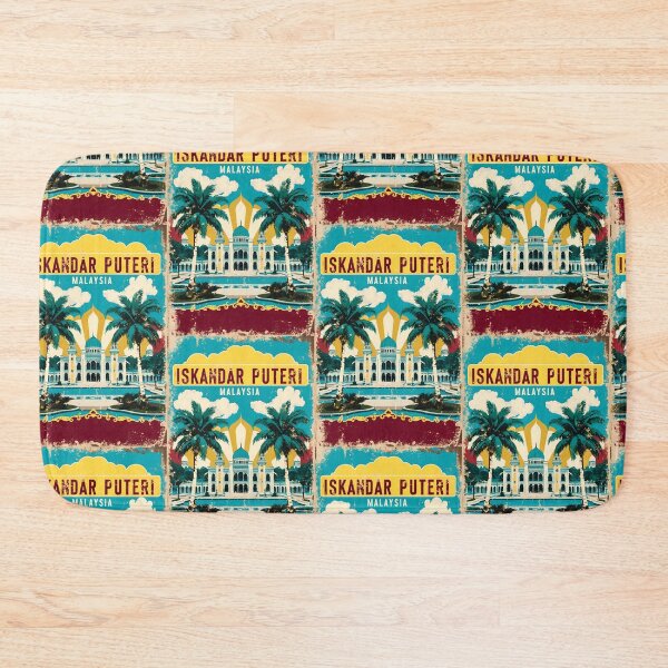 Item preview, Iskandar Puteri Malaysia Vintage Travel Tourism designed and sold by TravelersGems.