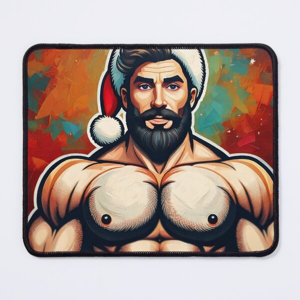 Item preview, Modern Sexy Santa Claus designed and sold by ArtFactoryAI.