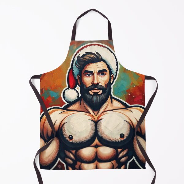 Item preview, Modern Sexy Santa Claus designed and sold by ArtFactoryAI.