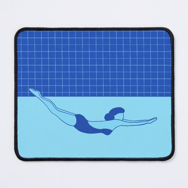 Item preview, Jumping swimmer in the pool designed and sold by bigmoments.
