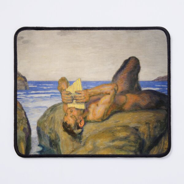 Item preview, Syrinx Playing Faun - Franz von Stuck designed and sold by forgottenbeauty.