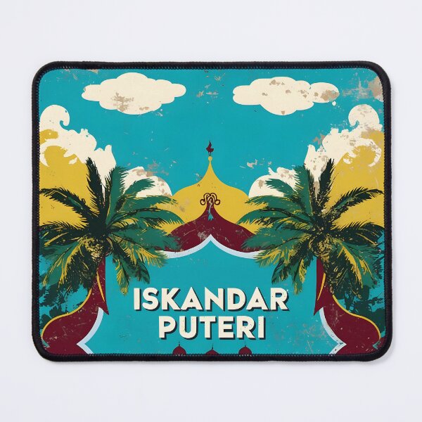 Item preview, Iskandar Puteri Malaysia Vintage Travel Tourism designed and sold by TravelersGems.