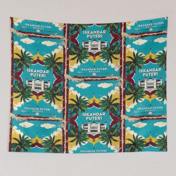 Item preview, Iskandar Puteri Malaysia Vintage Travel Tourism designed and sold by TravelersGems.