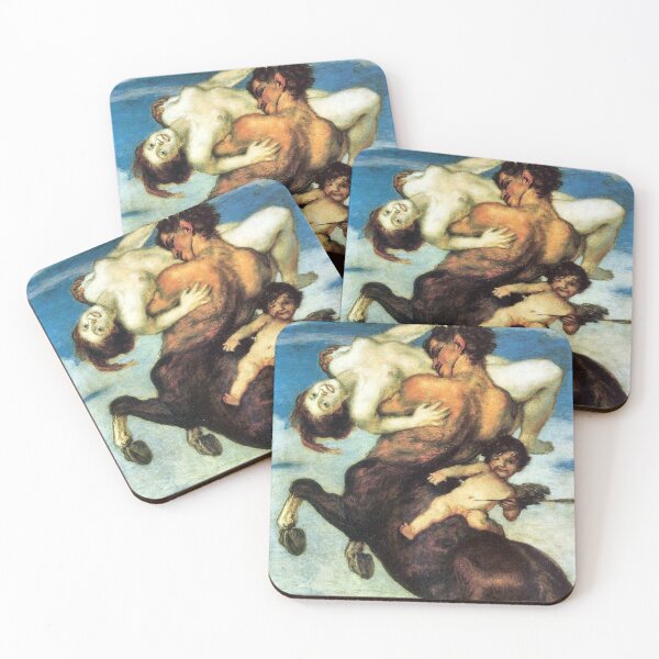Item preview, Faun and Nymph - Franz von Stuck designed and sold by forgottenbeauty.