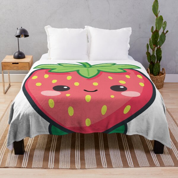 Item preview, Strawberry Kawaii designed and sold by Piwakawaka-CA.