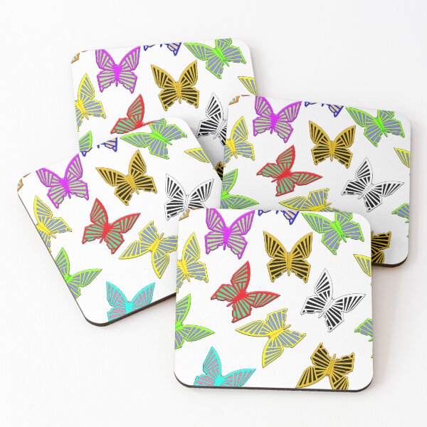 Item preview, Butterfly modern fabric design designed and sold by TerenceLacey.
