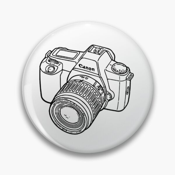 Item preview, Rebel(lious) 35mm Film Camera Drawing designed and sold by Film Camera Nerds.