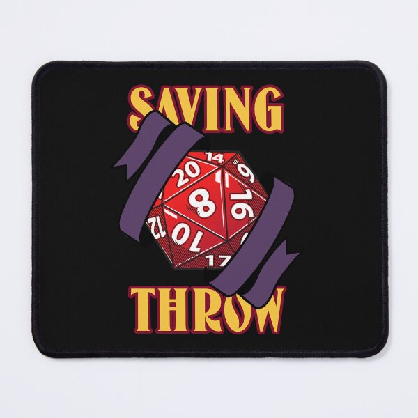 Item preview, Saving Throw designed and sold by ArtitudePrintLb.