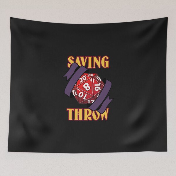 Item preview, Saving Throw  designed and sold by ArtitudePrintLb.