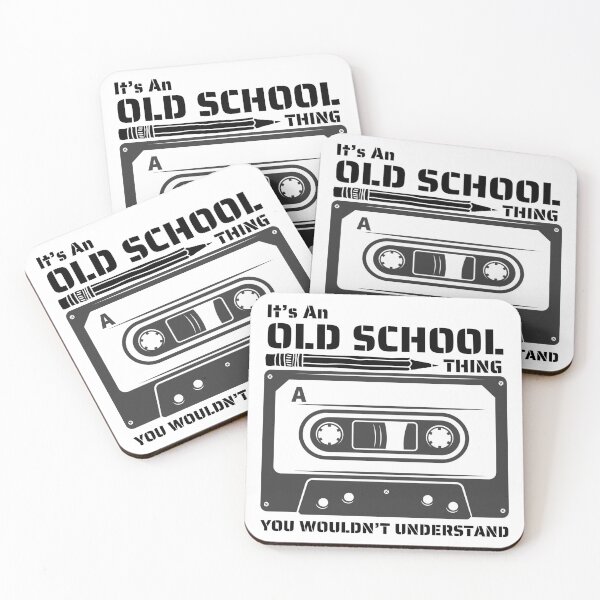 Item preview, It's an old school thing, you wouldn't understand. vintage pattern designed and sold by AccessibleShop.