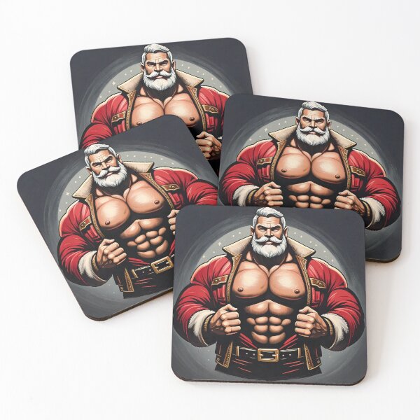 Item preview, Modern Sexy Santa Claus designed and sold by ArtFactoryAI.