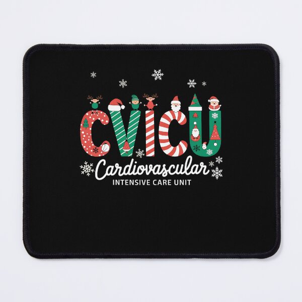 Item preview, Funny Cardiac Christmas Crew CVICU Cardiology Christmas designed and sold by ArtByKatti.