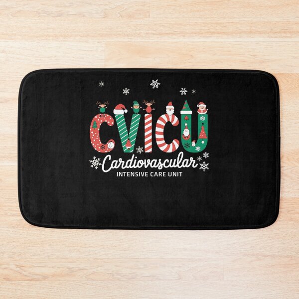 Item preview, Funny Cardiac Christmas Crew CVICU Cardiology Christmas designed and sold by ArtByKatti.