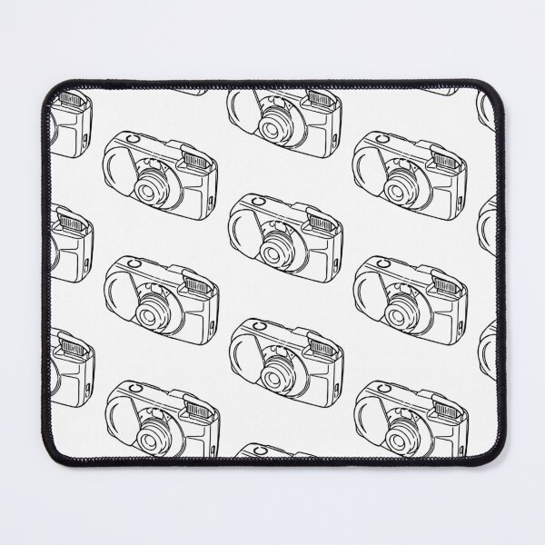 Item preview, Stylish 35mm Point and Shoot Film Camera Drawing designed and sold by Film Camera Nerds.