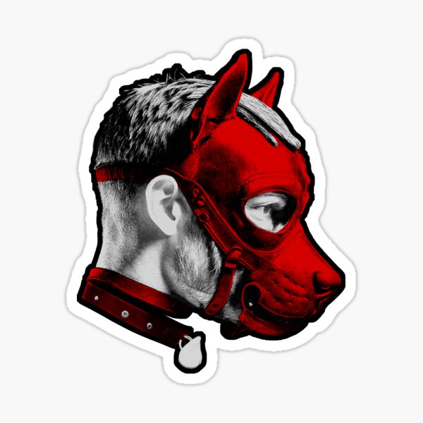 Item preview, puppy play fetish dog mask designed and sold by Lilian790b.