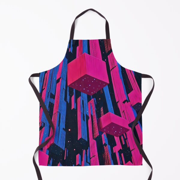 Item preview, Sci-Fi Retro Vibes Geometric Pattern   designed and sold by HausKatz.
