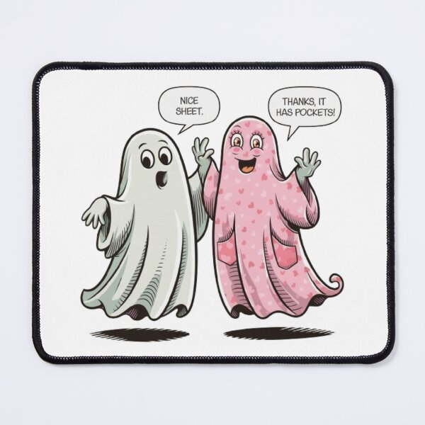 Item preview, Cute Halloween Ghosts with Pockets - Fun & Whimsical Design designed and sold by GemBob Creations.