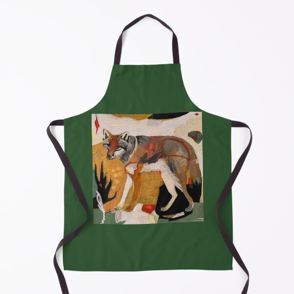 Item preview, Curious Coyote designed and sold by WrenzArt.