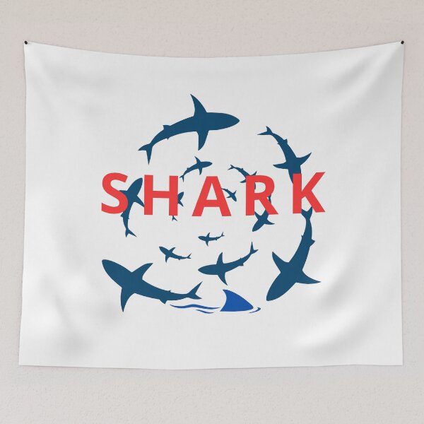 Item preview, shark designed and sold by Salah Naamani.