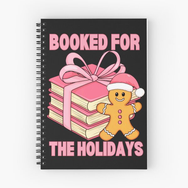 Item preview, Booked for the Holidays: Festive Holiday Reading Illustration  designed and sold by elynne9.
