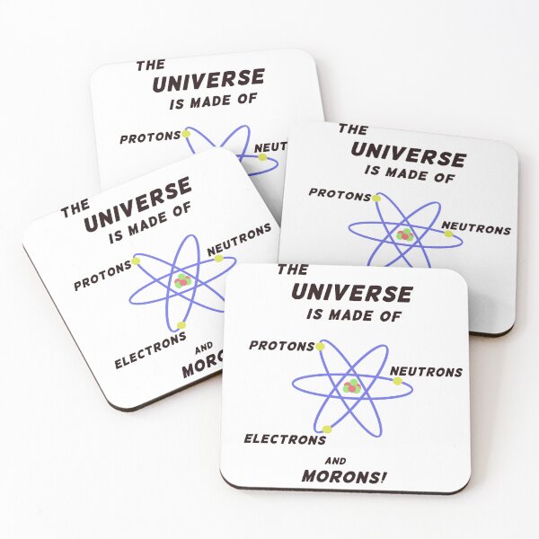 Item preview, Protons Neutrons Electrons Morons designed and sold by PaintomimeHorse.