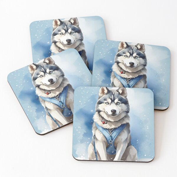 Item preview, Frosty Blue the Husky designed and sold by Journey-North.