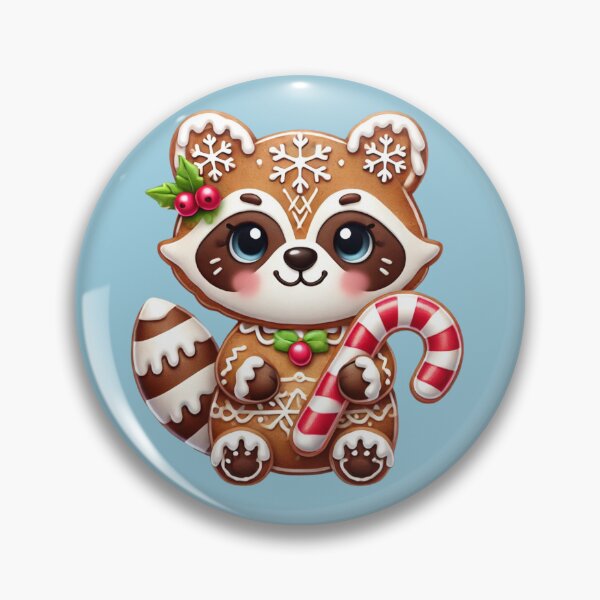Item preview, Gingerbread raccoon christmas cookie lovers designed and sold by Meandmyshop.
