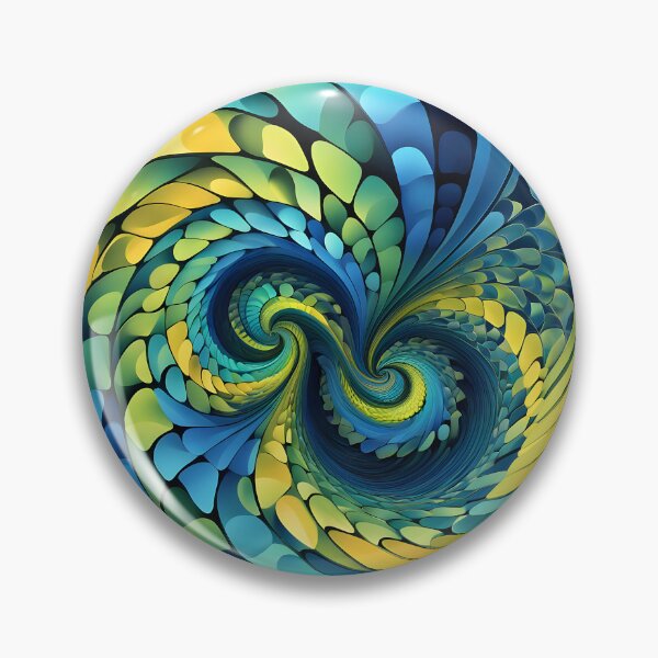 Artikelvorschau, Serpentinen abstrakte fraktale Kunst entworfen und verkauft von Glimmersmith.