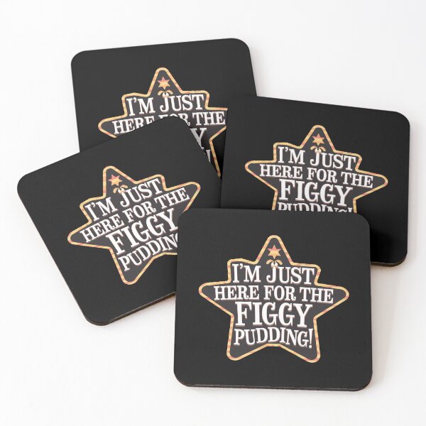 Item preview, I'm Just Here for the Figgy Pudding Christmas designed and sold by These_Prints.