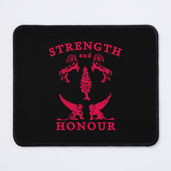 Item preview, Strength and Honour Crest, Red designed and sold by UNK-Fatigues.