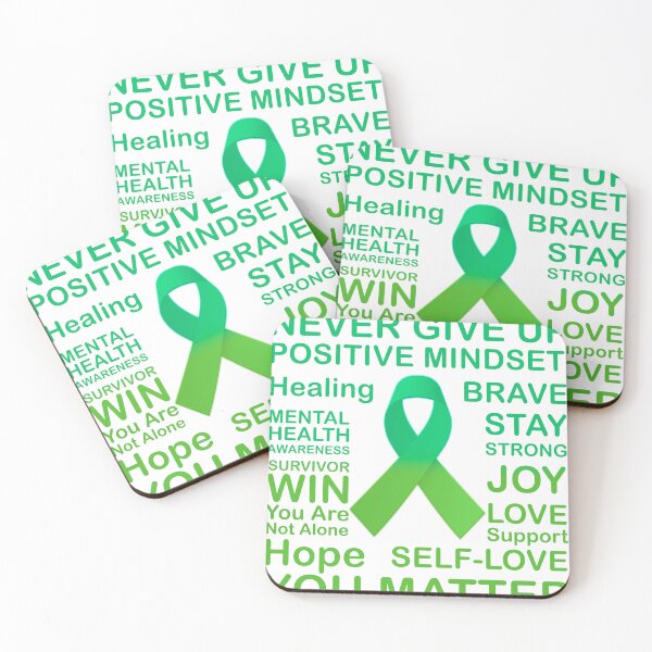 Item preview, Mental Health Awareness Ribbon designed and sold by BladVrt.