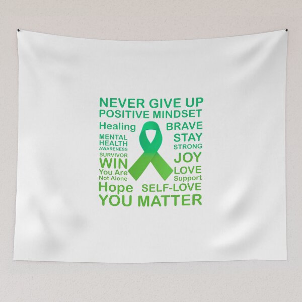 Item preview, Mental Health Awareness Ribbon designed and sold by BladVrt.