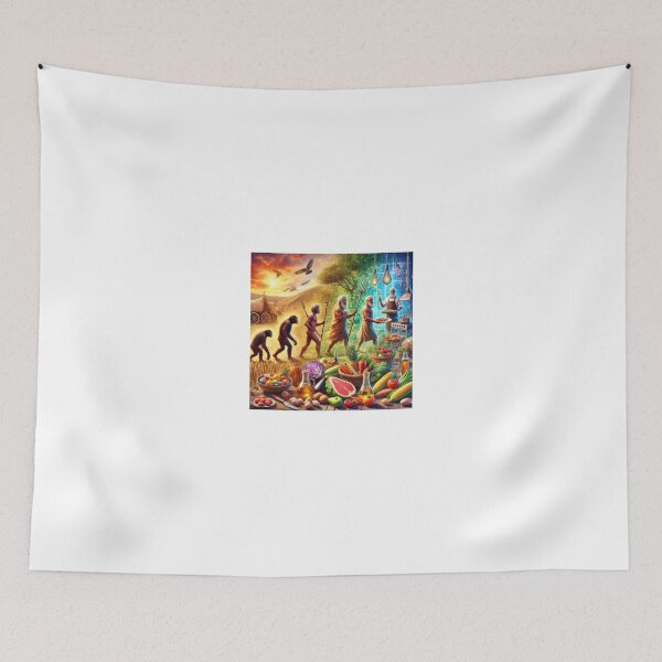 Item preview, The evolution of food is human evolution. designed and sold by signumm.