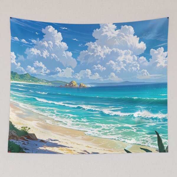Item preview, Blue waves. designed and sold by PatDoArt.