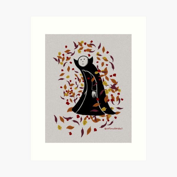 Leafy Nosferatu Art Print