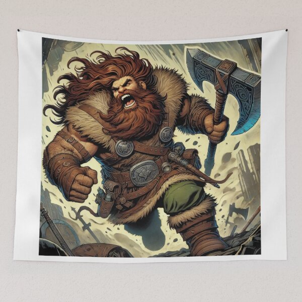 Item preview, Dwarf Barbarian designed and sold by Johnny MeatShield.