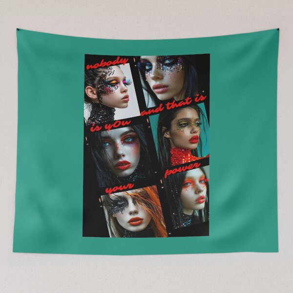 Item preview, Nobody is You – Unique Aesthetic Power Statement Art designed and sold by MelissaMelovich.