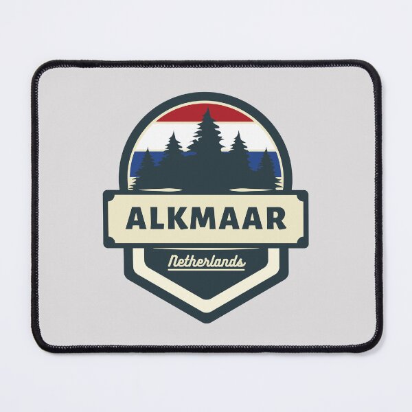 Item preview, Alkmaar Netherlands Retro Vintage Badge designed and sold by World Designs.