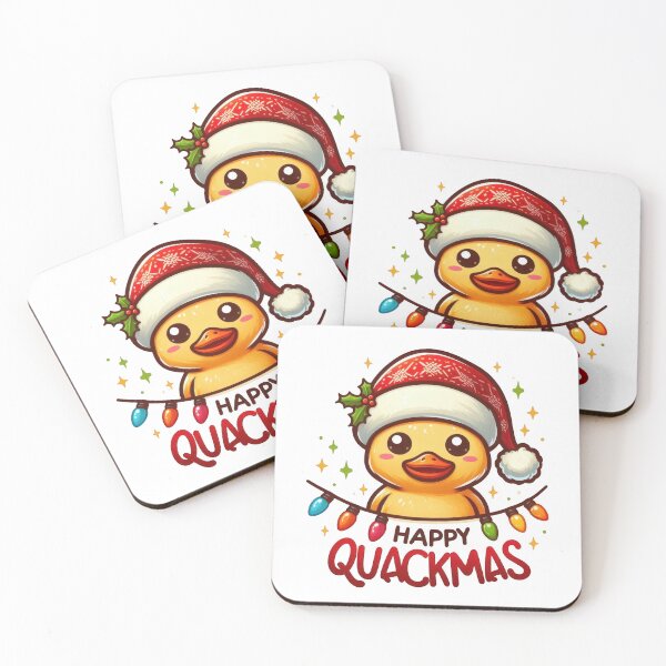 Item preview, happy quackmas funny christmas duck designed and sold by GogoGrove.