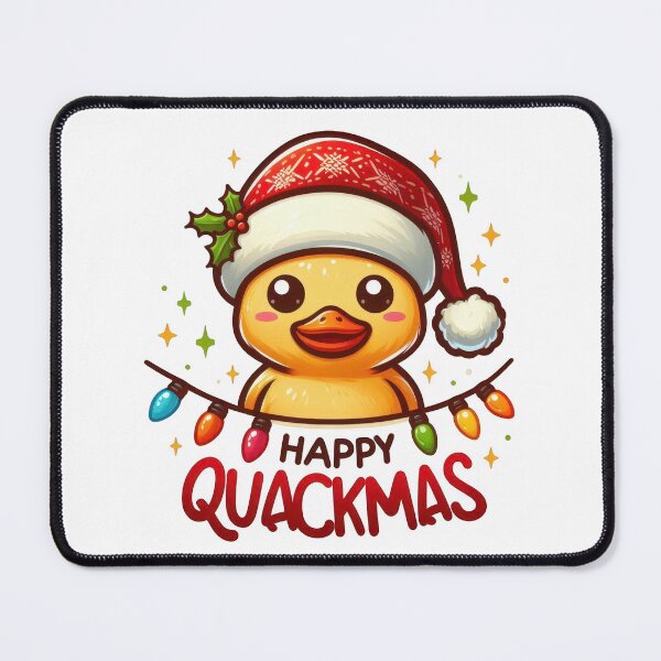 Item preview, happy quackmas funny christmas duck designed and sold by GogoGrove.