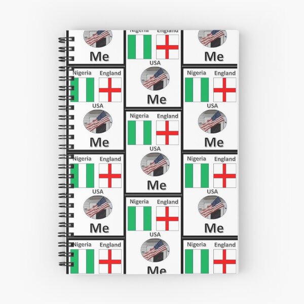 Item preview, Nigeria England USA Me Alfreidia designed and sold by Alfreidia Flowers.