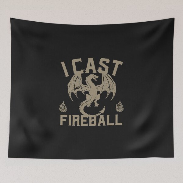 Item preview, I Cast Fireball designed and sold by ArtitudePrintLb.